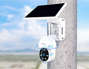 Камера видеонаблюдения уличная с солнечной батареей Xiaomi Xiaovv Outdoor PTZ Camera Wi-Fi XVV-1120S-P6PRO-WIFI EU (улучшенная солнечная панель)